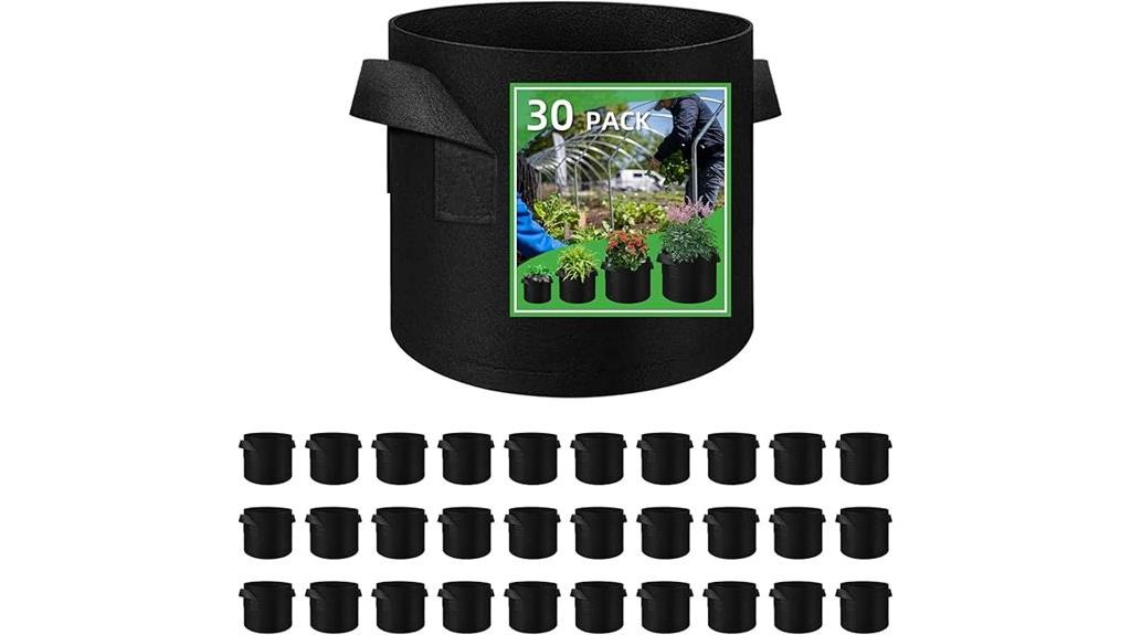 ten gallon grow bag set