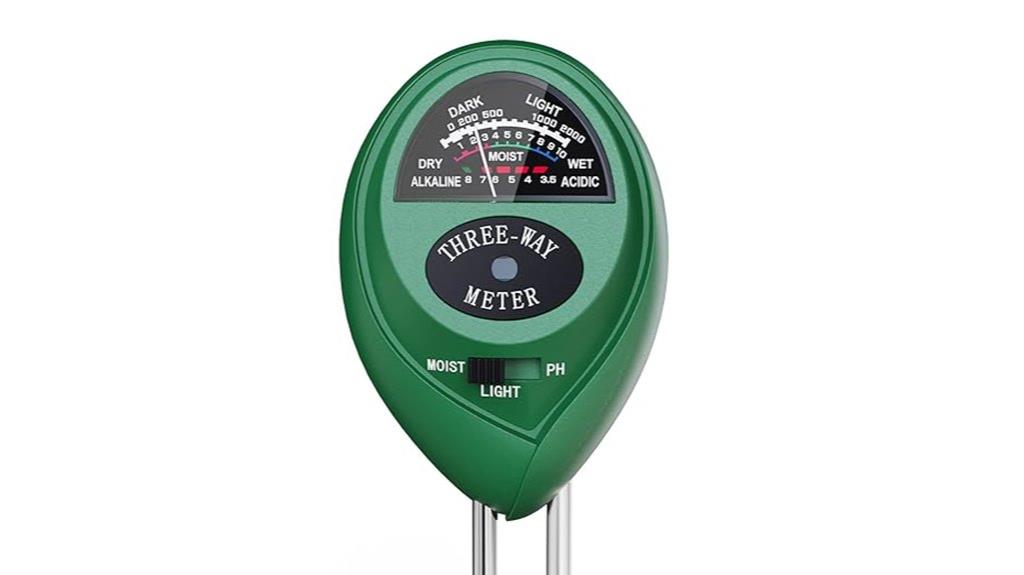 three in one soil tester