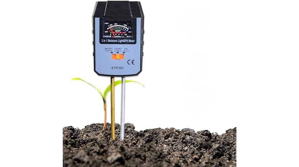 three in one soil tester