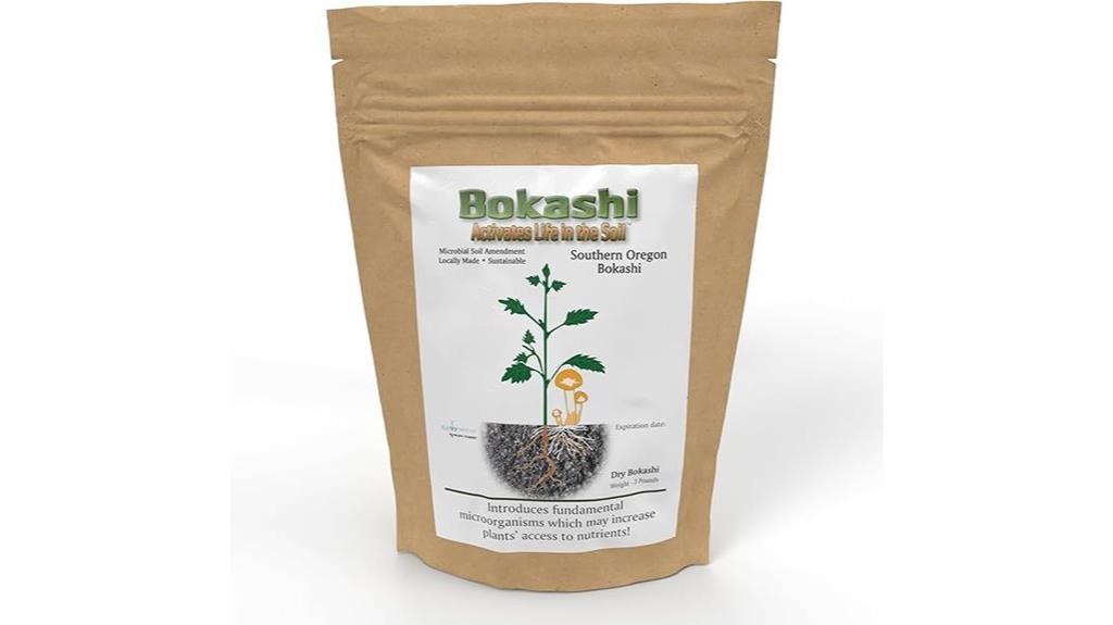 three pound brown compost starter