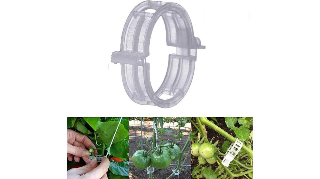 tomato vine support clips