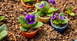 top african violet soil choices