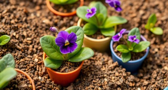 top african violet soil choices