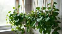 top bathroom hanging plant picks