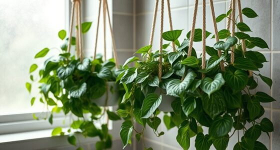 top bathroom hanging plant picks