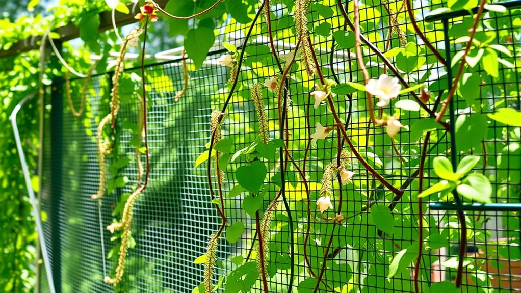 top climbing plant garden nets