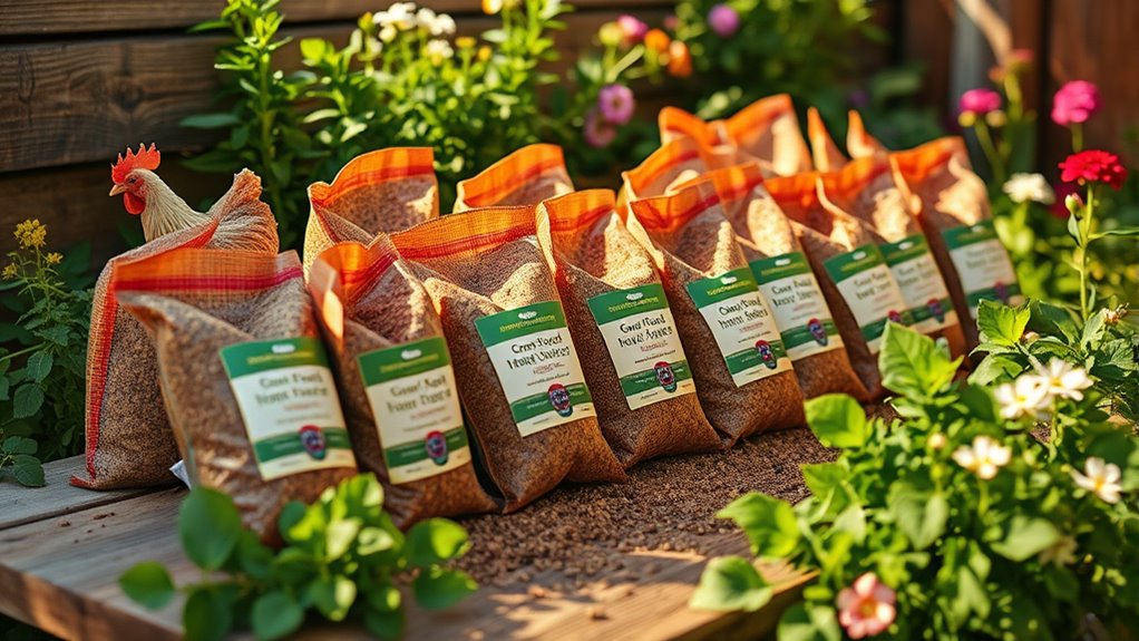 top composted chicken manure products