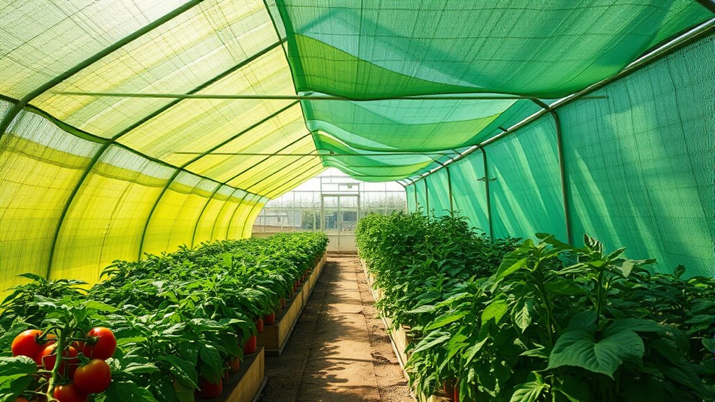 top greenhouse shade cloths