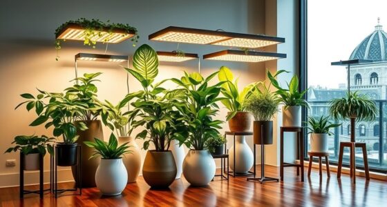 top grow light plant stands