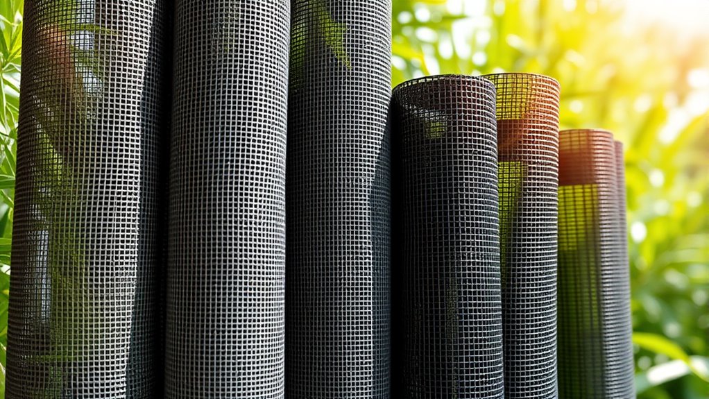 top insect screen mesh options