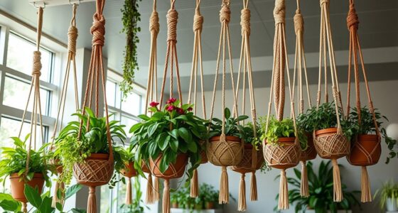 top macram plant hanger sets