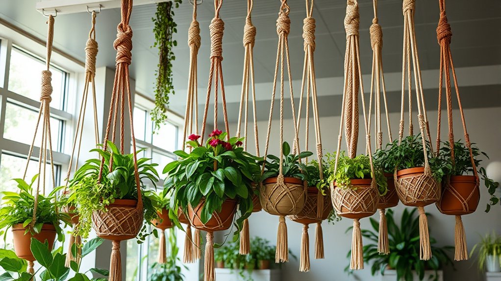 top macram plant hanger sets