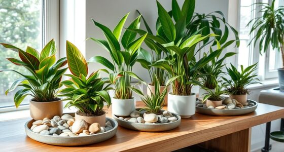 top pebble trays for humidity