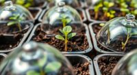 top seedling trays with humidity