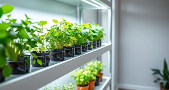 top shelf grow light strips