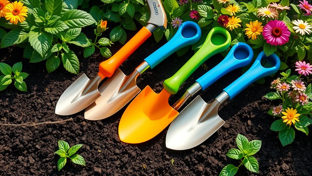 top shovels for easy gardening