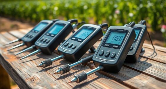 top soil salinity meters