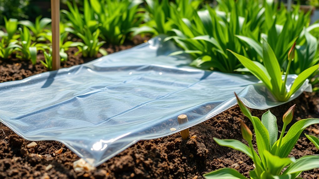 top soil solarization plastic
