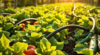 top vegetable garden watering