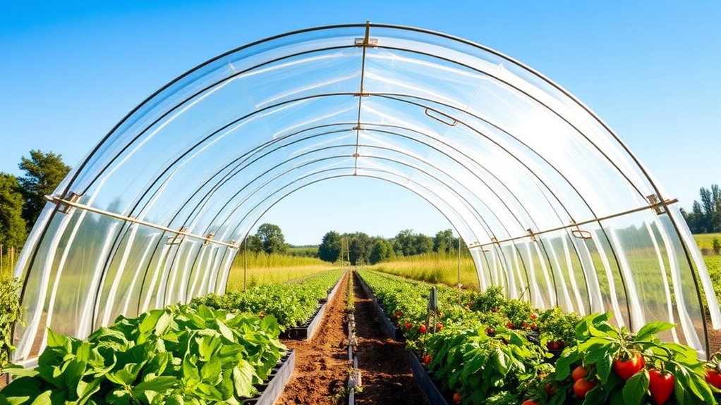 top vegetable hoop house kits