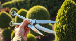 topiary hedge shears guide