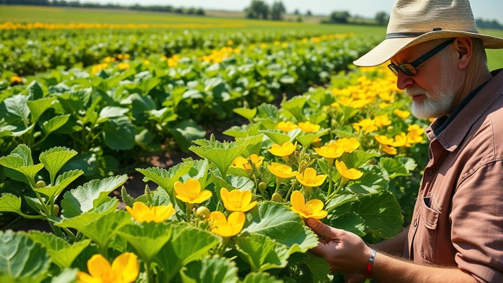 trap cropping reduces beetle damage