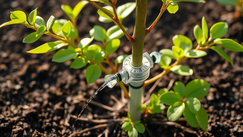 tree watering stake selection