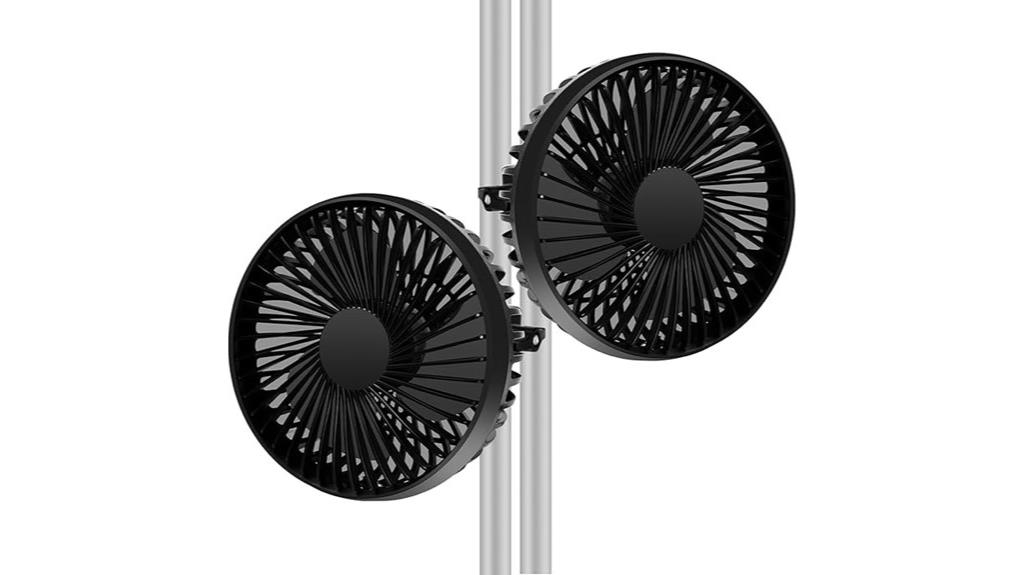 two clip fans pack