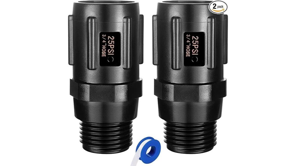 two hose pressure regulators