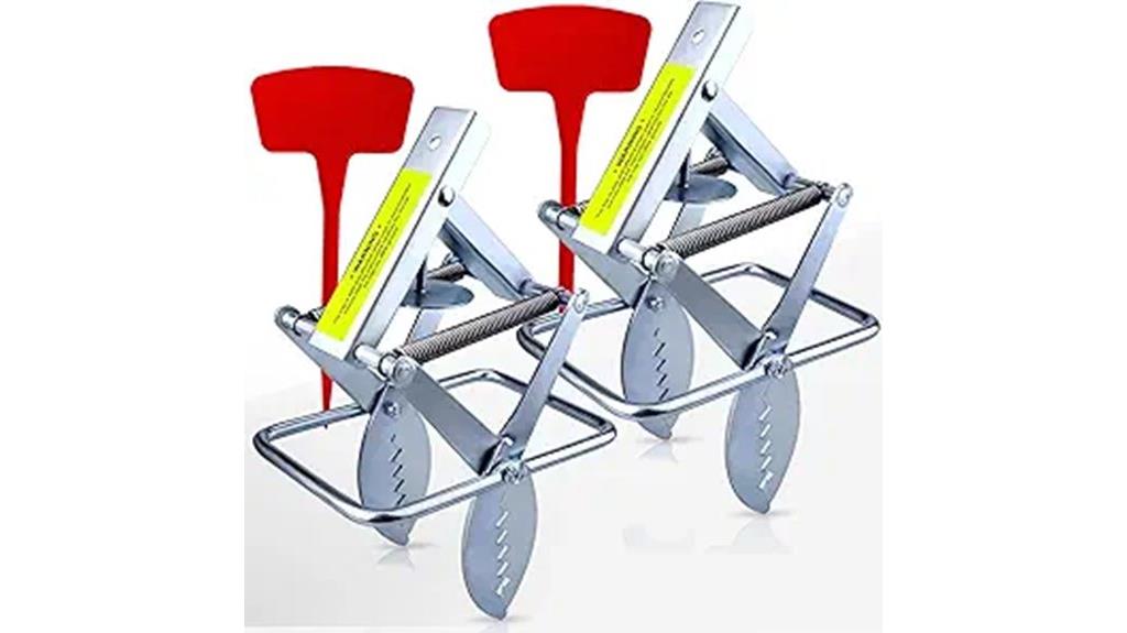 two mole traps pack
