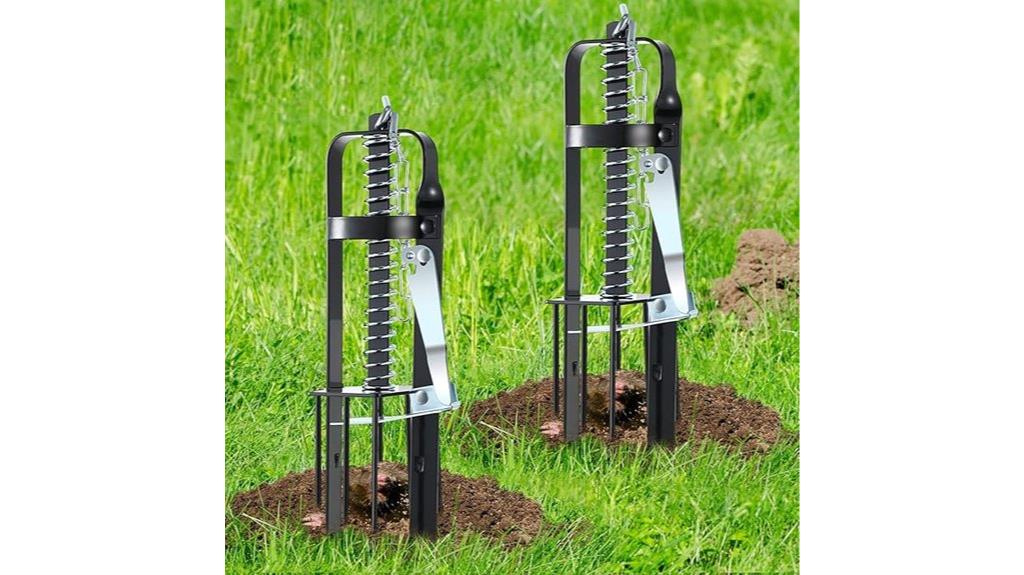 two mole traps pack