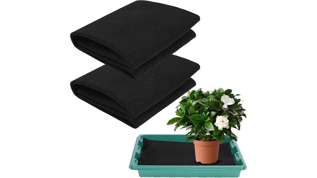 two pack plant watering mats