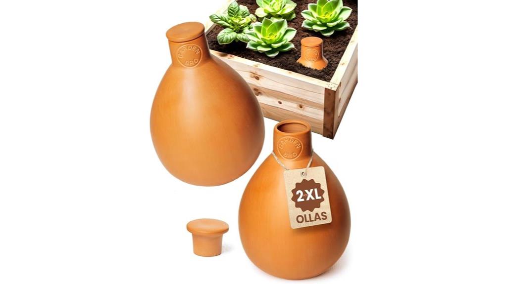 two piece xl garden olla