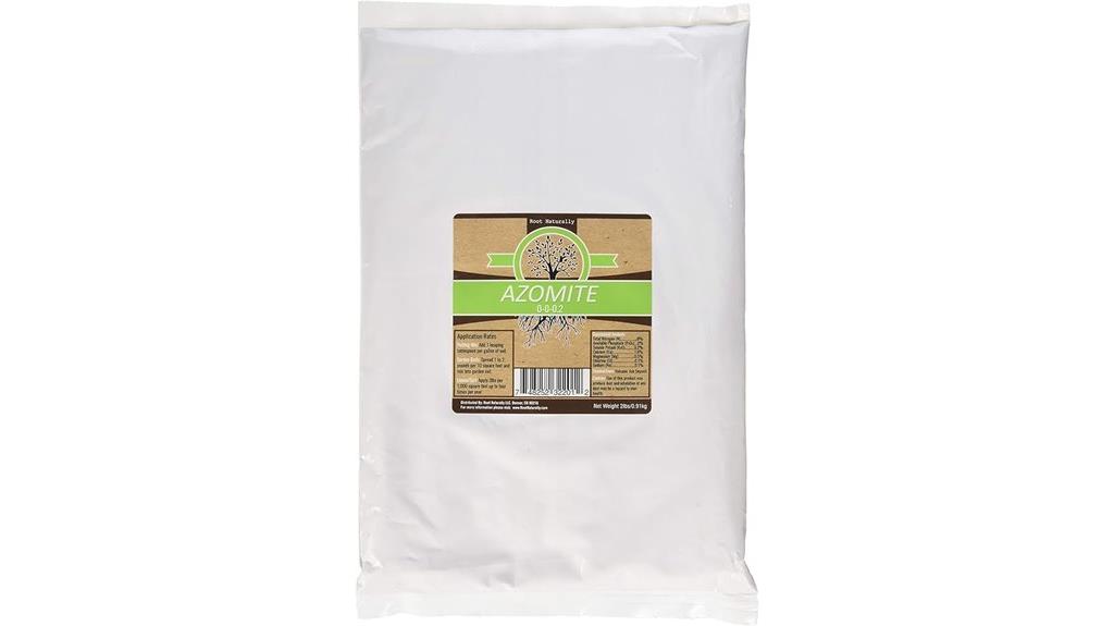 two pound azomite rock dust