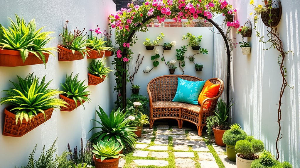 vertical gardens maximize small spaces