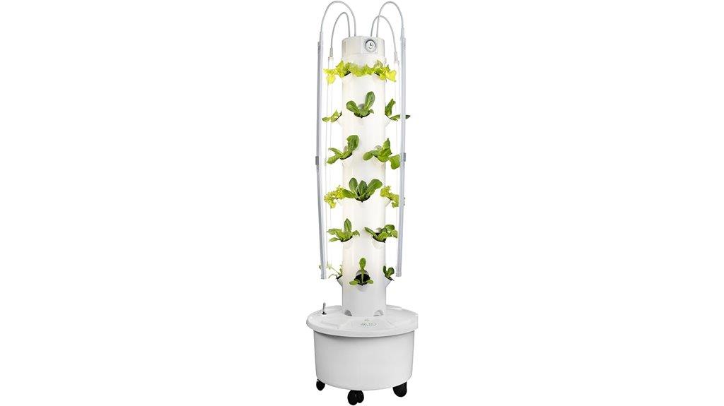 vertical hydroponic planter system
