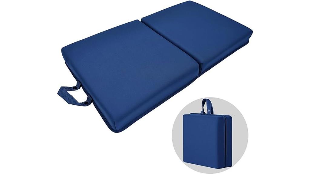 water resistant memory foam kneepad