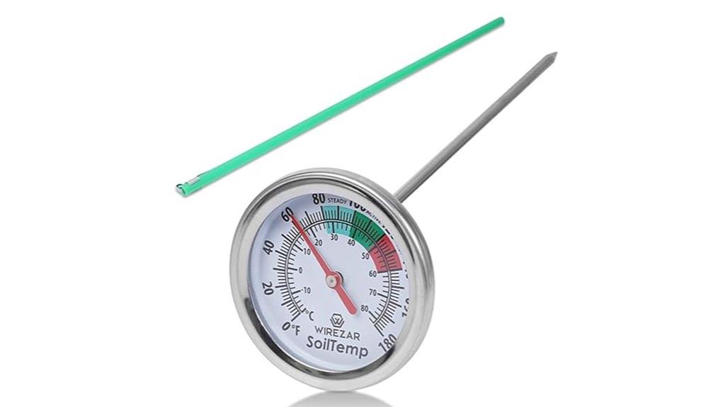 waterproof stainless steel thermometer