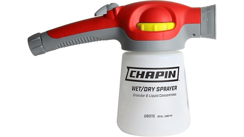 wet dry hose end sprayer