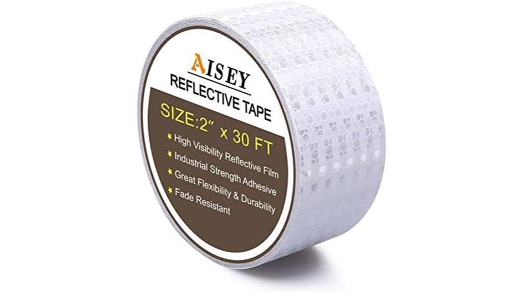 white waterproof safety tape