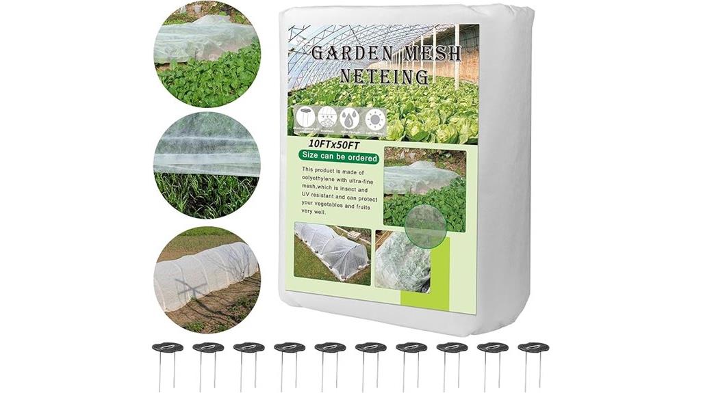 winter frost plant cover