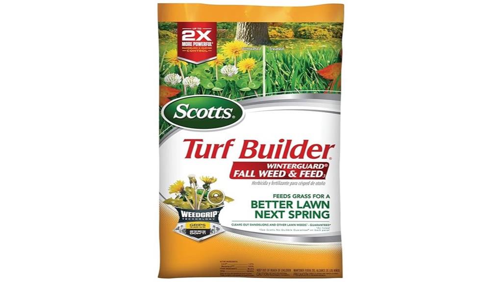 winter weed and fertilizer