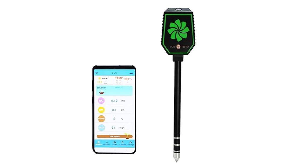 wireless 8 in 1 soil tester
