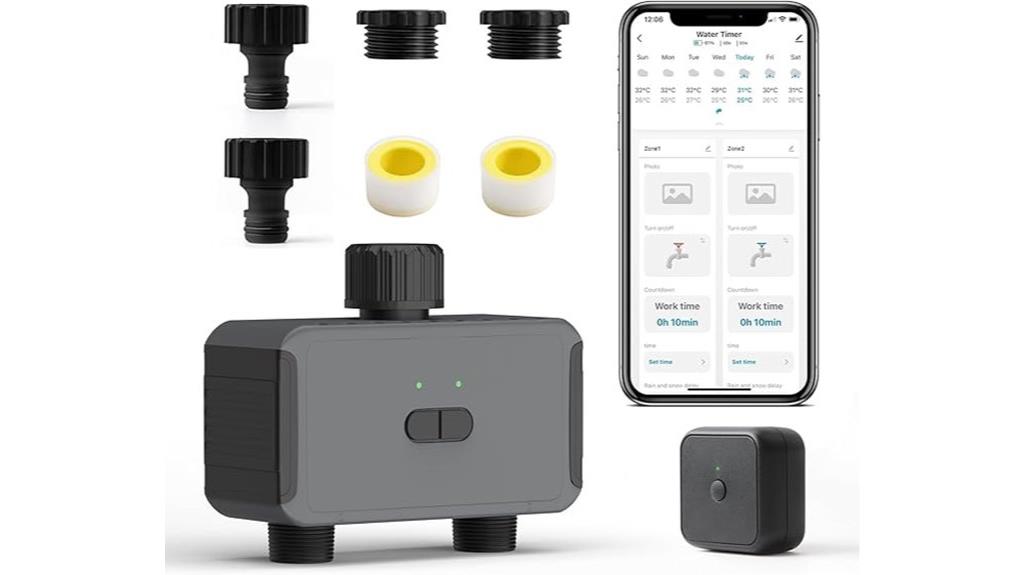 wireless hose timer hub