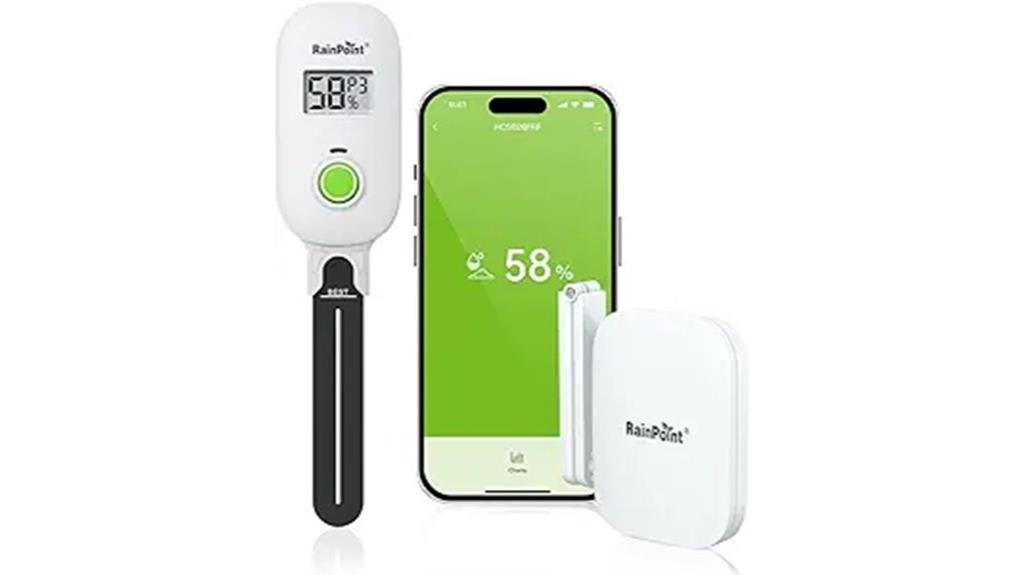 wireless plant moisture monitoring