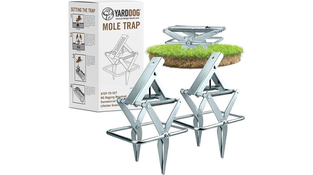 yard mole trap pack