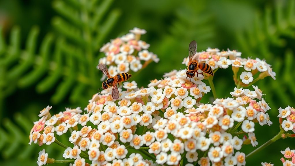 yarrow supports beneficial insects