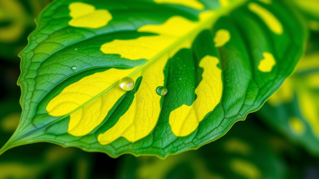 yellow leaves from overwatering