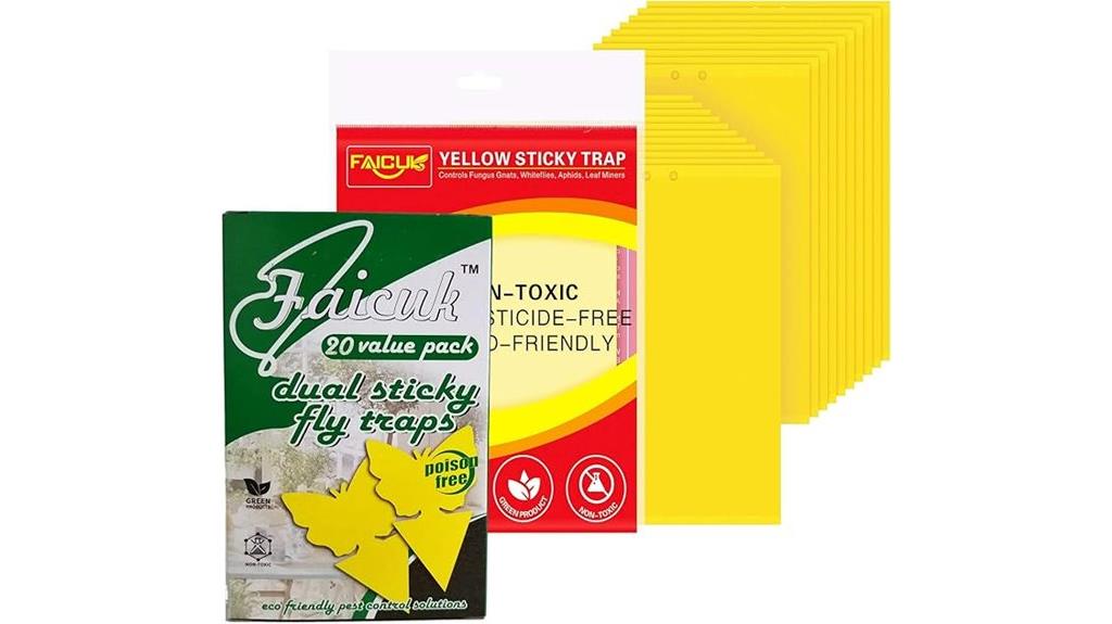 yellow sticky trap pack
