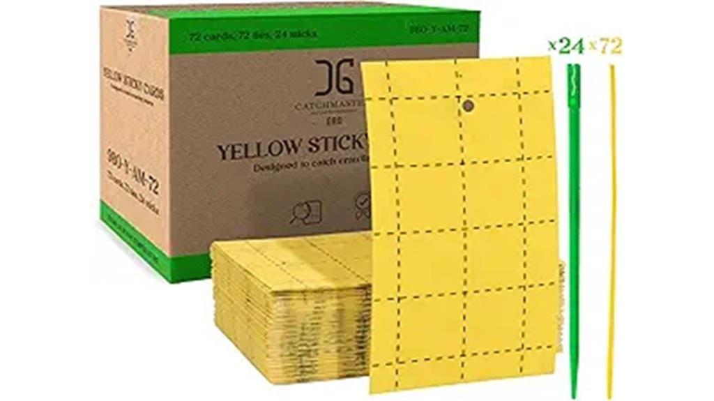 yellow sticky trap pack